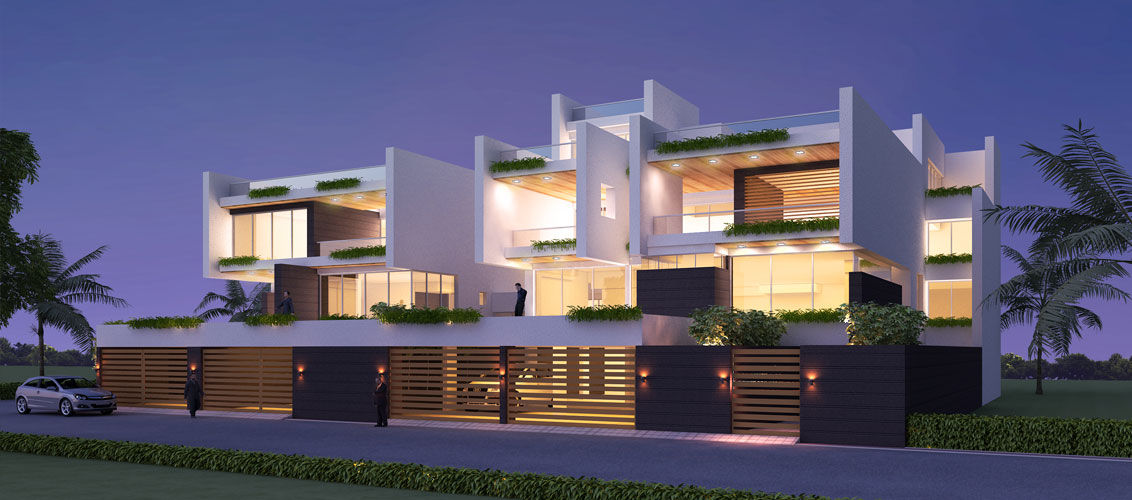 high end private residence project, Vinyaasa Architecture & Design Vinyaasa Architecture & Design Nowoczesne domy