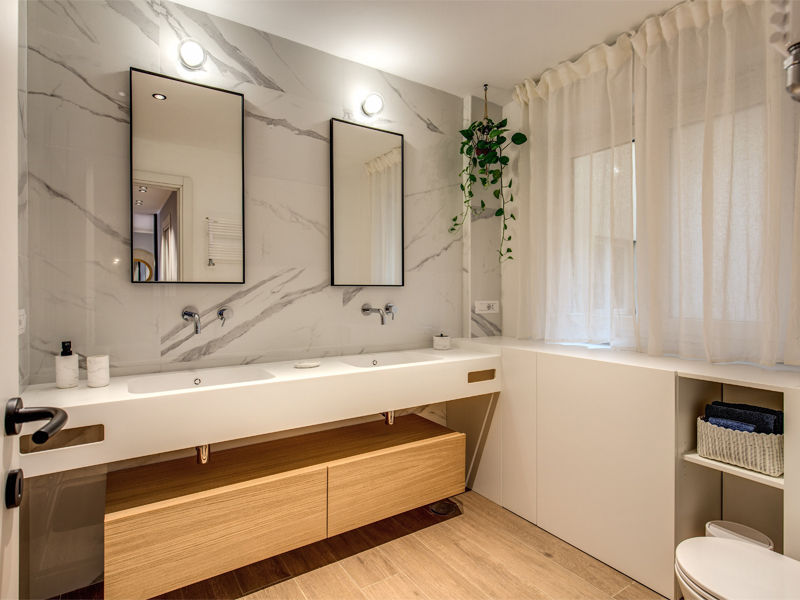 MONTEFALCO, MOB ARCHITECTS MOB ARCHITECTS Modern bathroom