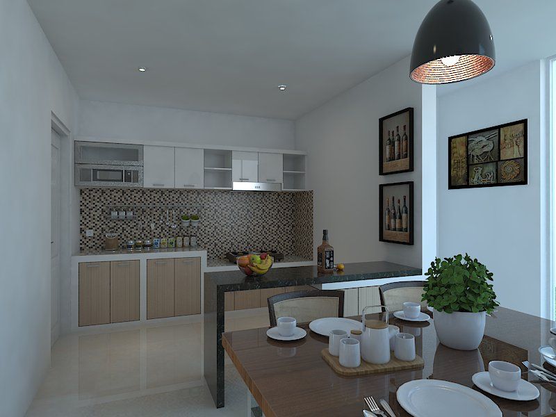 Interior Wahid Hasim Semarang, Arsitekpedia Arsitekpedia Muebles de cocinas