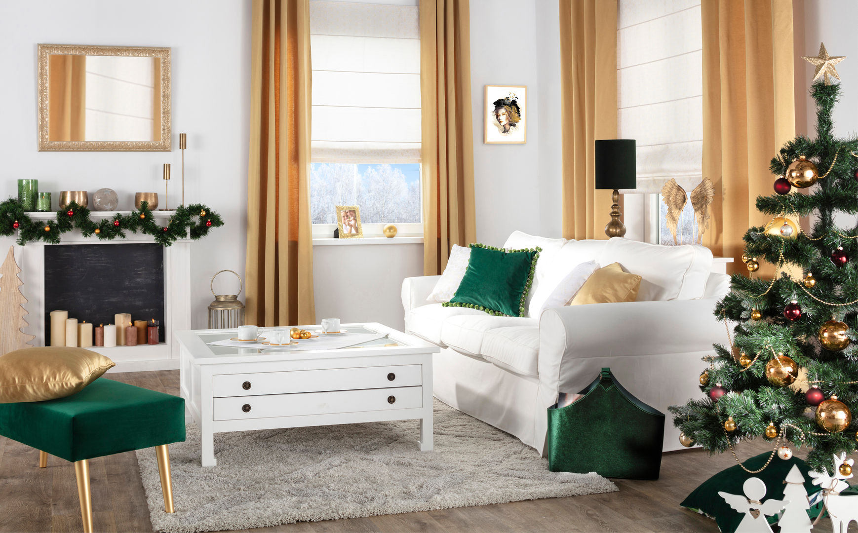 Weihnachten, Dekoria GmbH Dekoria GmbH Living room Sofas & armchairs