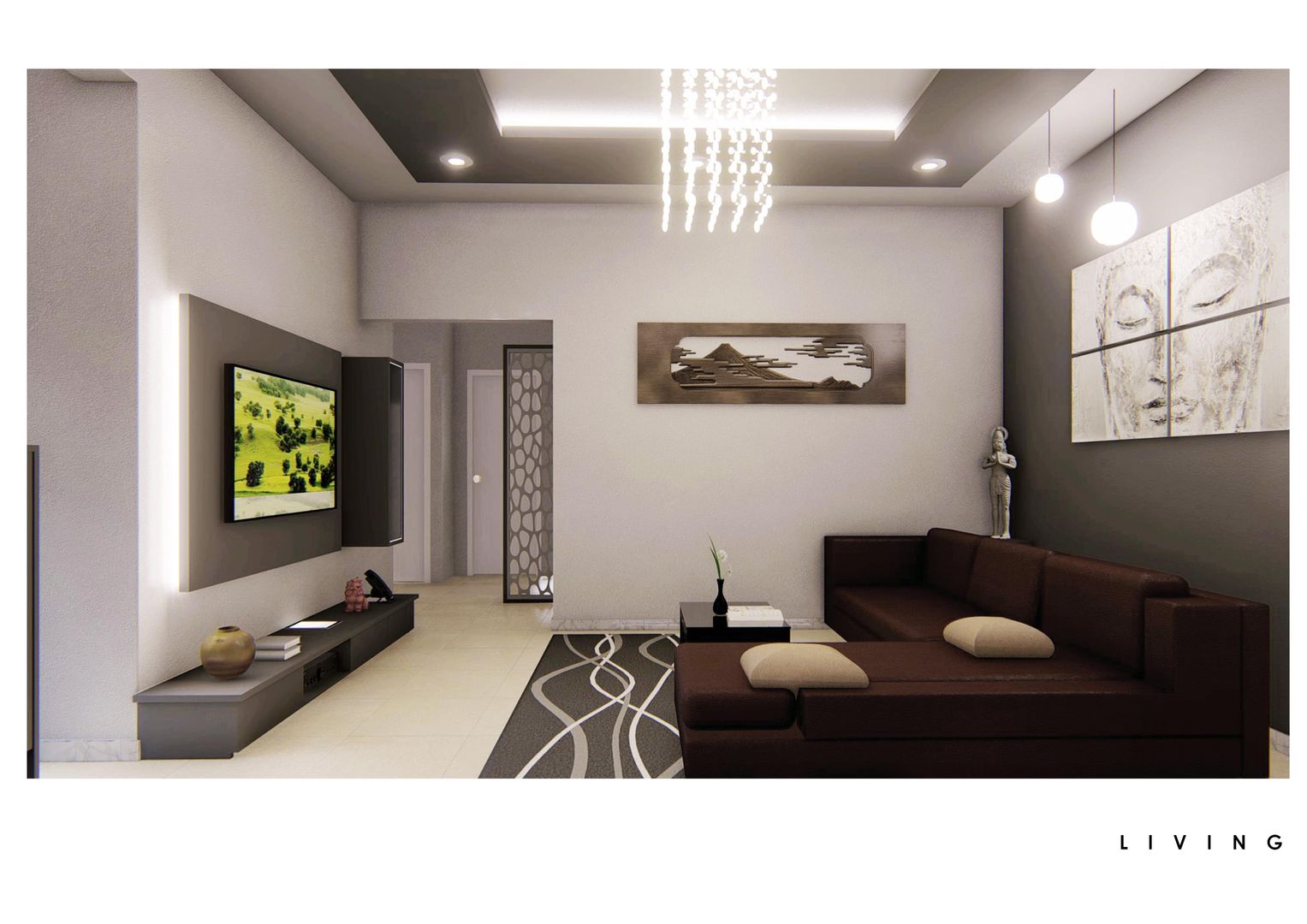 Mr. Prem Residence, ND Studio Architects ND Studio Architects Salones modernos