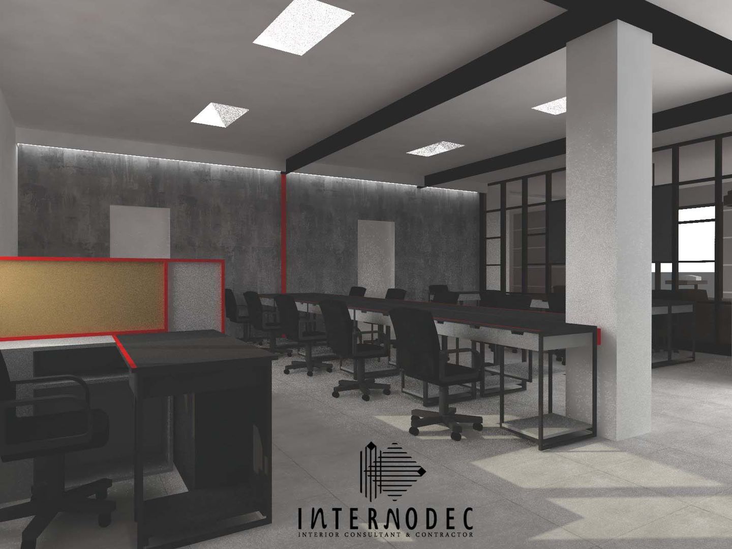 Office PT. MTC, Internodec Internodec พื้นที่เชิงพาณิชย์ อาคารสำนักงาน ร้านค้า