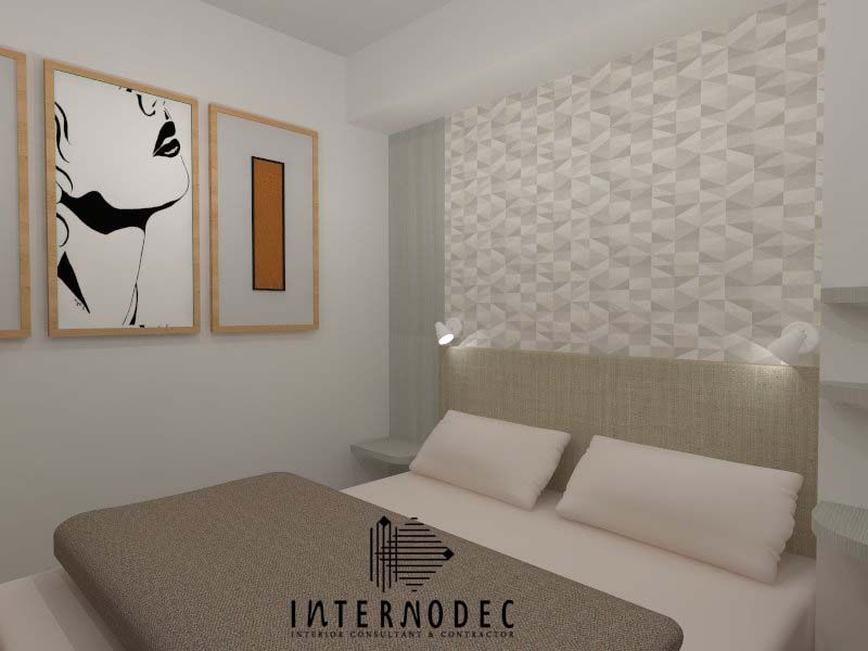 Minimalis Apartment Mrs. LK , Internodec Internodec Детские спальни