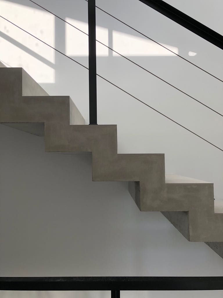 vivienda unifamiliar, architectnerja architectnerja Stairs Concrete