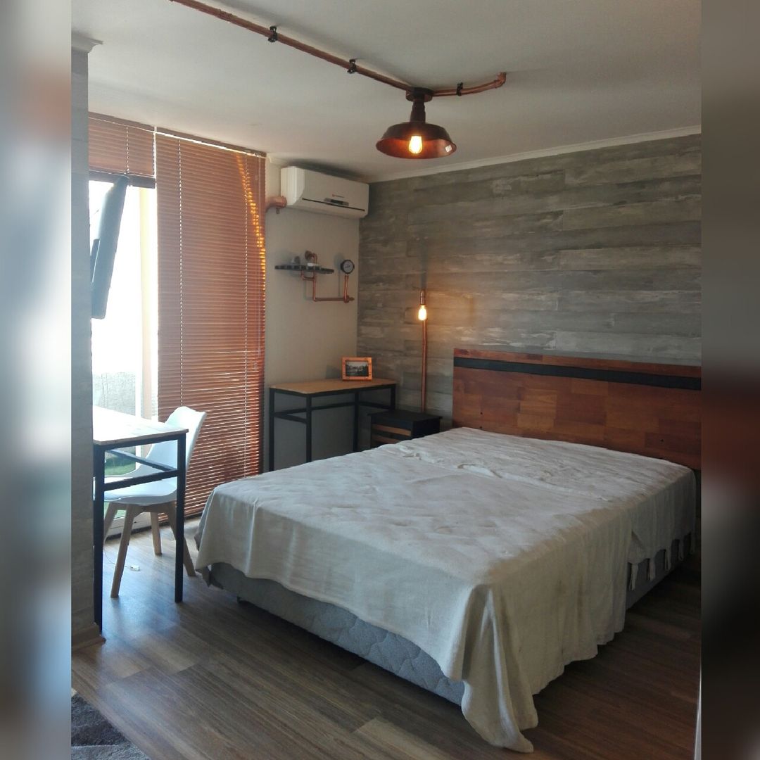Depto Teatinos, Indesoul Indesoul Industrial style bedroom