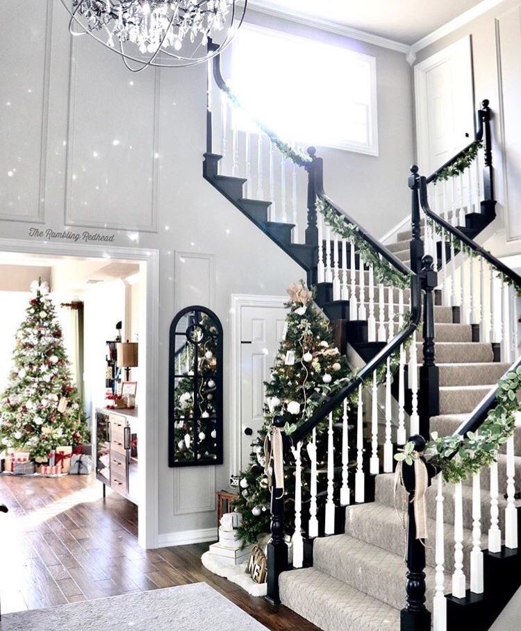 Idee di interior per Natale, Federica Rossi Interior Designer Federica Rossi Interior Designer Stairs