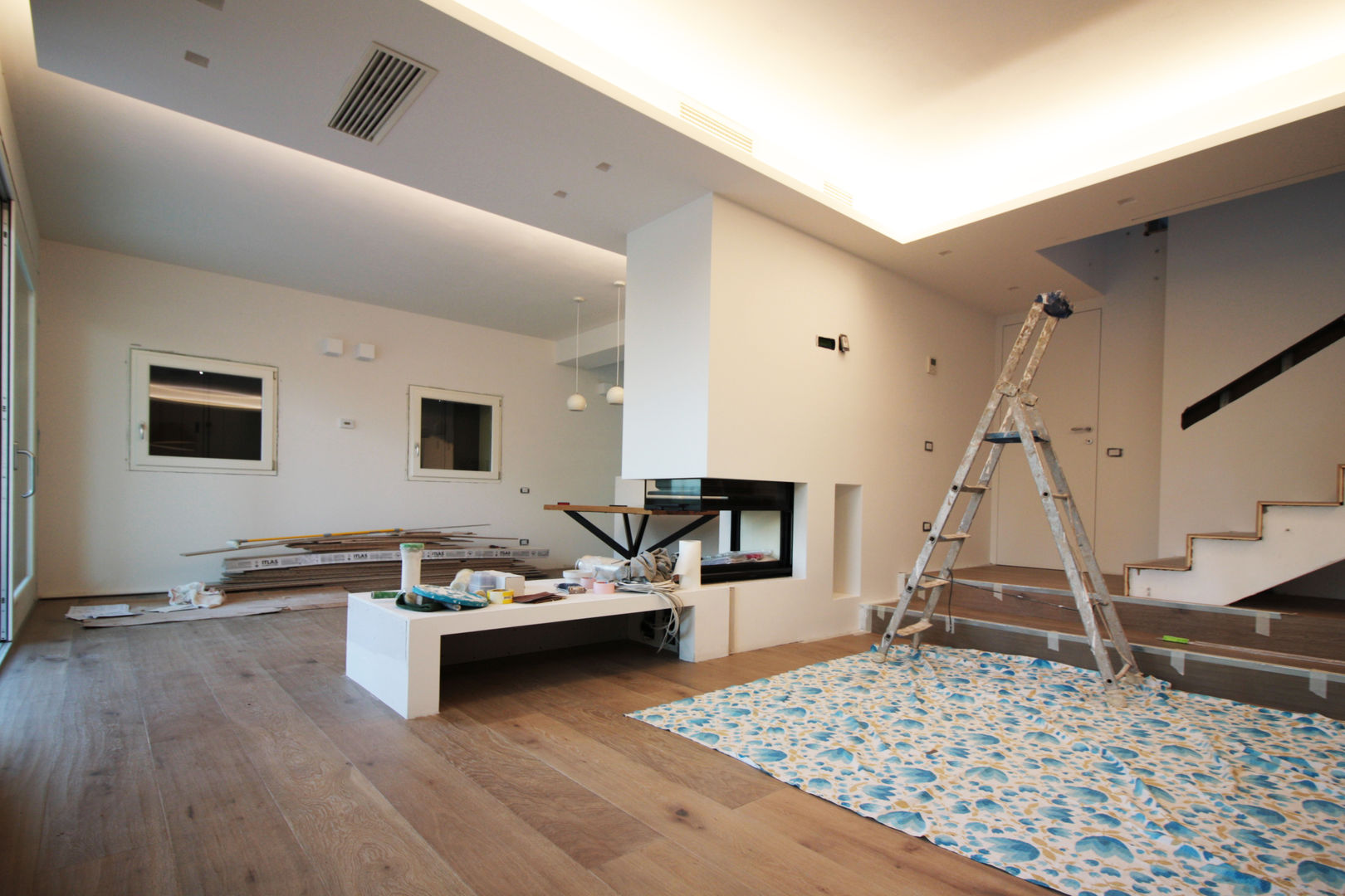 Work in progress, Flavia Benigni Architetto Flavia Benigni Architetto Livings de estilo moderno