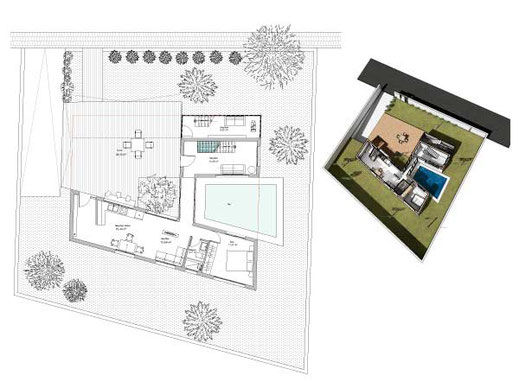 Planos del diseño Pacheco & Asociados planos,arquitectura