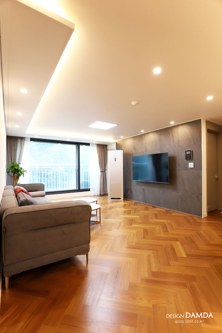 강남구 대치동 풍림아이원 29평, 디자인담다 디자인담다 Modern living room