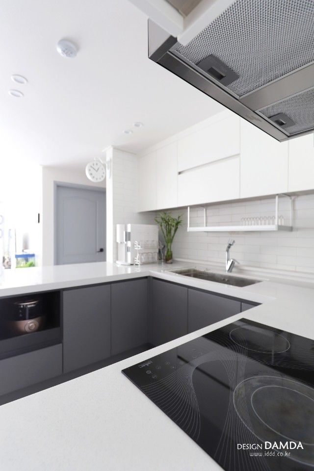 구미동 무지개 청구아파트, 디자인담다 디자인담다 現代廚房設計點子、靈感&圖片
