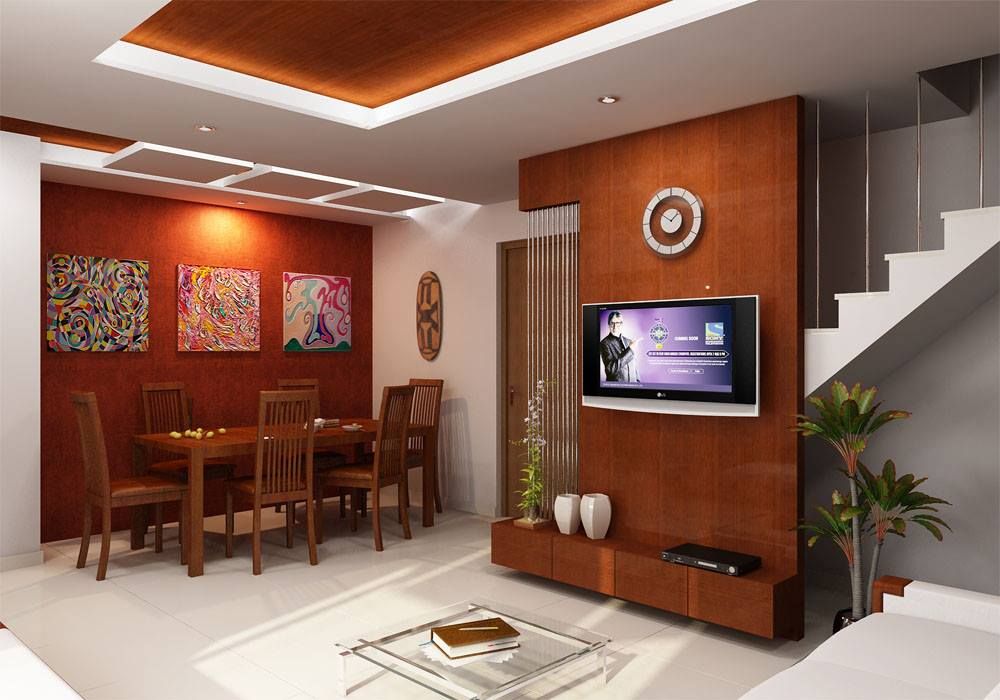 BEDROOM and LIVING ROOM INTERIORS , Monoceros Interarch Solutions Monoceros Interarch Solutions Modern living room