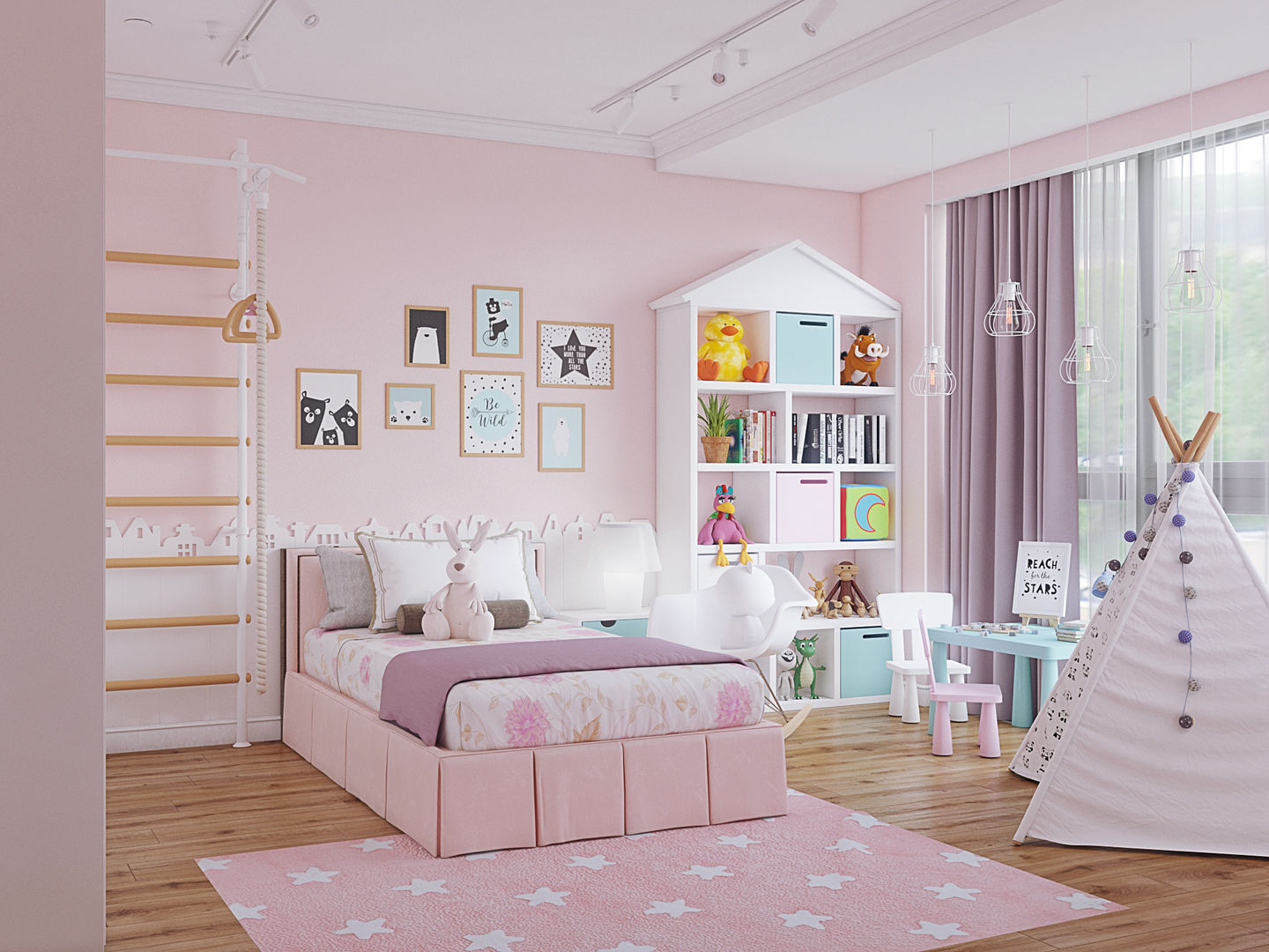 homify Quarto infantil industrial