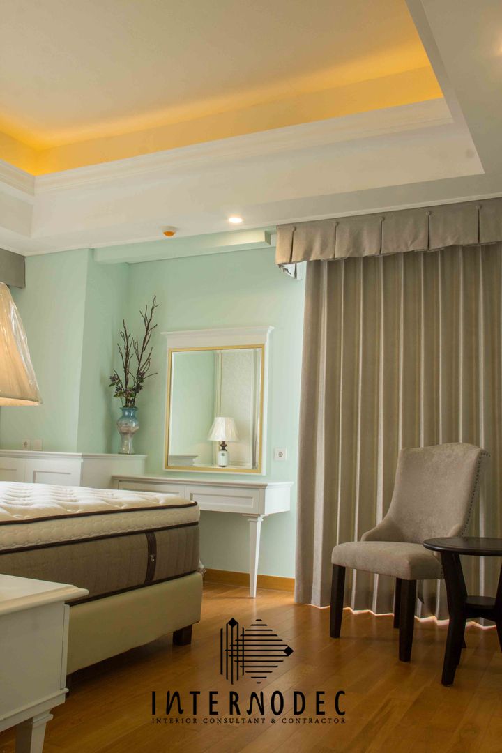 Classic & Luxurious Apartment Mrs. CS, Internodec Internodec غرفة نوم