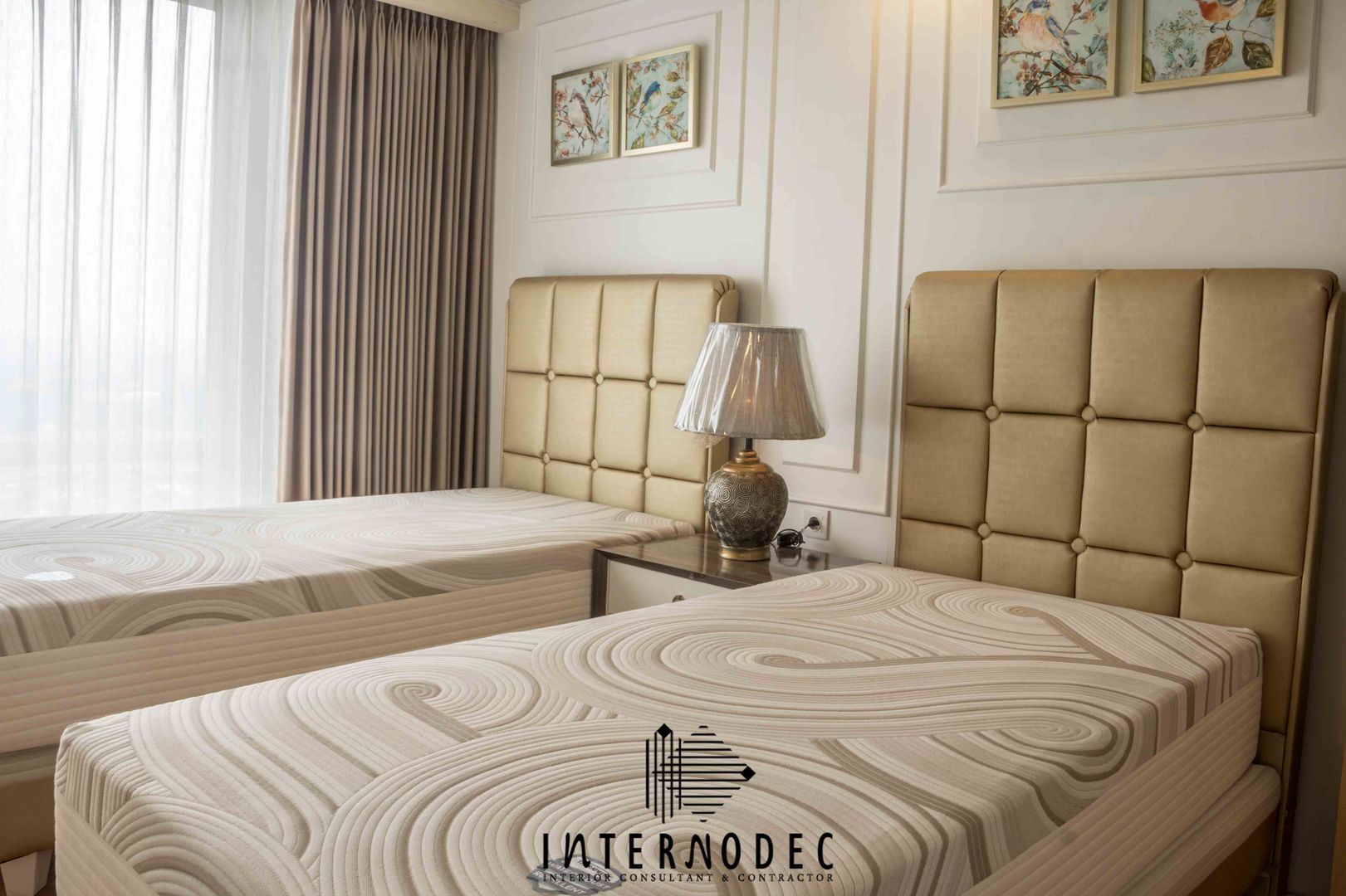 Classic & Luxurious Apartment Mrs. CS, Internodec Internodec ห้องนอน