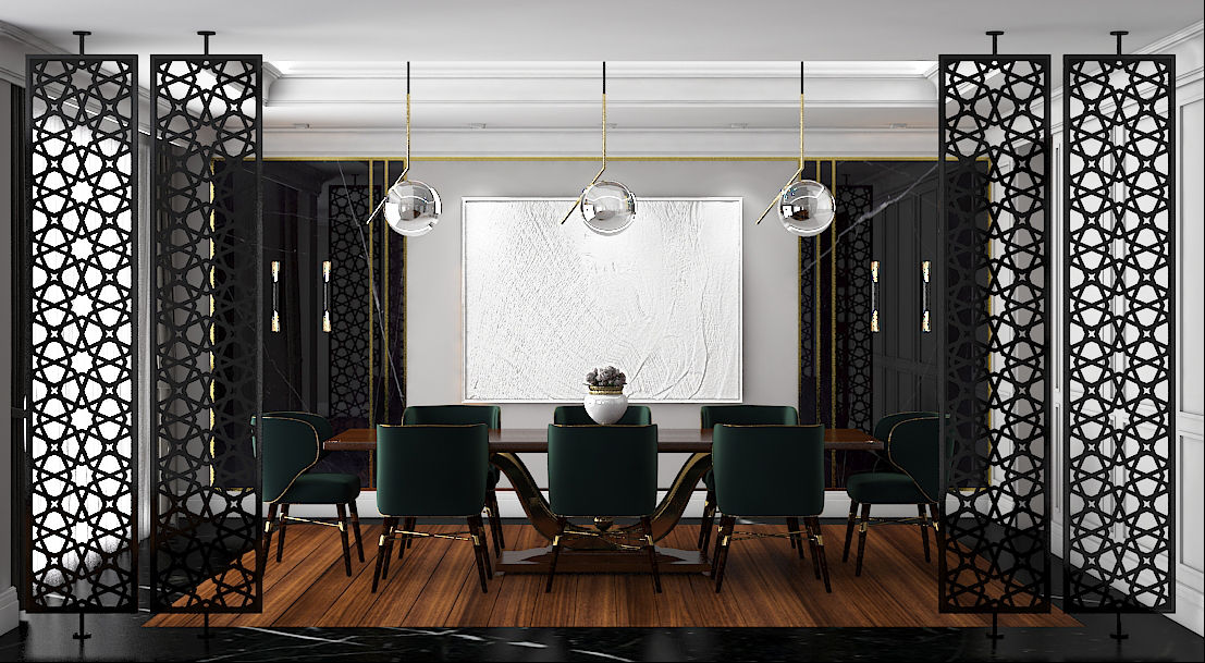 Mekan tasarım, FA - Fehmi Akpınar İç Mimarlık FA - Fehmi Akpınar İç Mimarlık Modern dining room