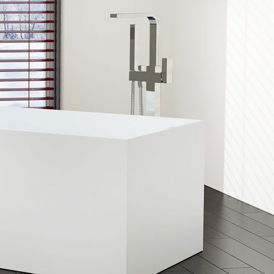 Armaturen und Duschsysteme von Badeloft, Badeloft - Badewannen und Waschbecken aus Mineralguss und Marmor Badeloft - Badewannen und Waschbecken aus Mineralguss und Marmor Bagno moderno Rame / Bronzo / Ottone Rubinetteria