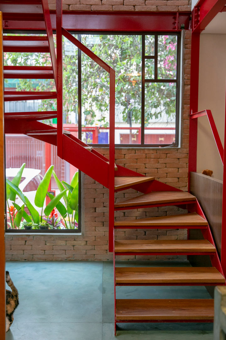 Casa 51, Atelier C2H.a Atelier C2H.a Stairs آئرن / اسٹیل