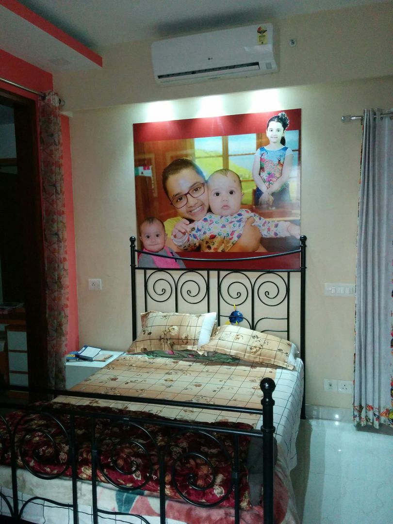 Mr Ashish Residence, Design Kreations Design Kreations Modern style bedroom