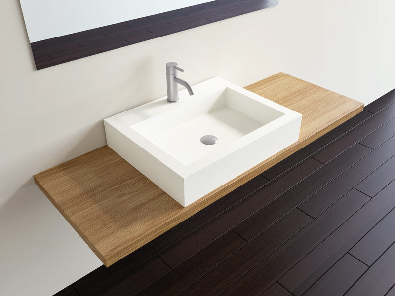 Mineralguss Waschbecken von Badeloft, Badeloft - Badewannen und Waschbecken aus Mineralguss und Marmor Badeloft - Badewannen und Waschbecken aus Mineralguss und Marmor Kamar Mandi Modern