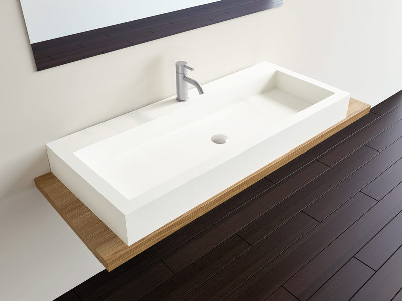 Mineralguss Waschbecken von Badeloft, Badeloft - Badewannen und Waschbecken aus Mineralguss und Marmor Badeloft - Badewannen und Waschbecken aus Mineralguss und Marmor Modern bathroom