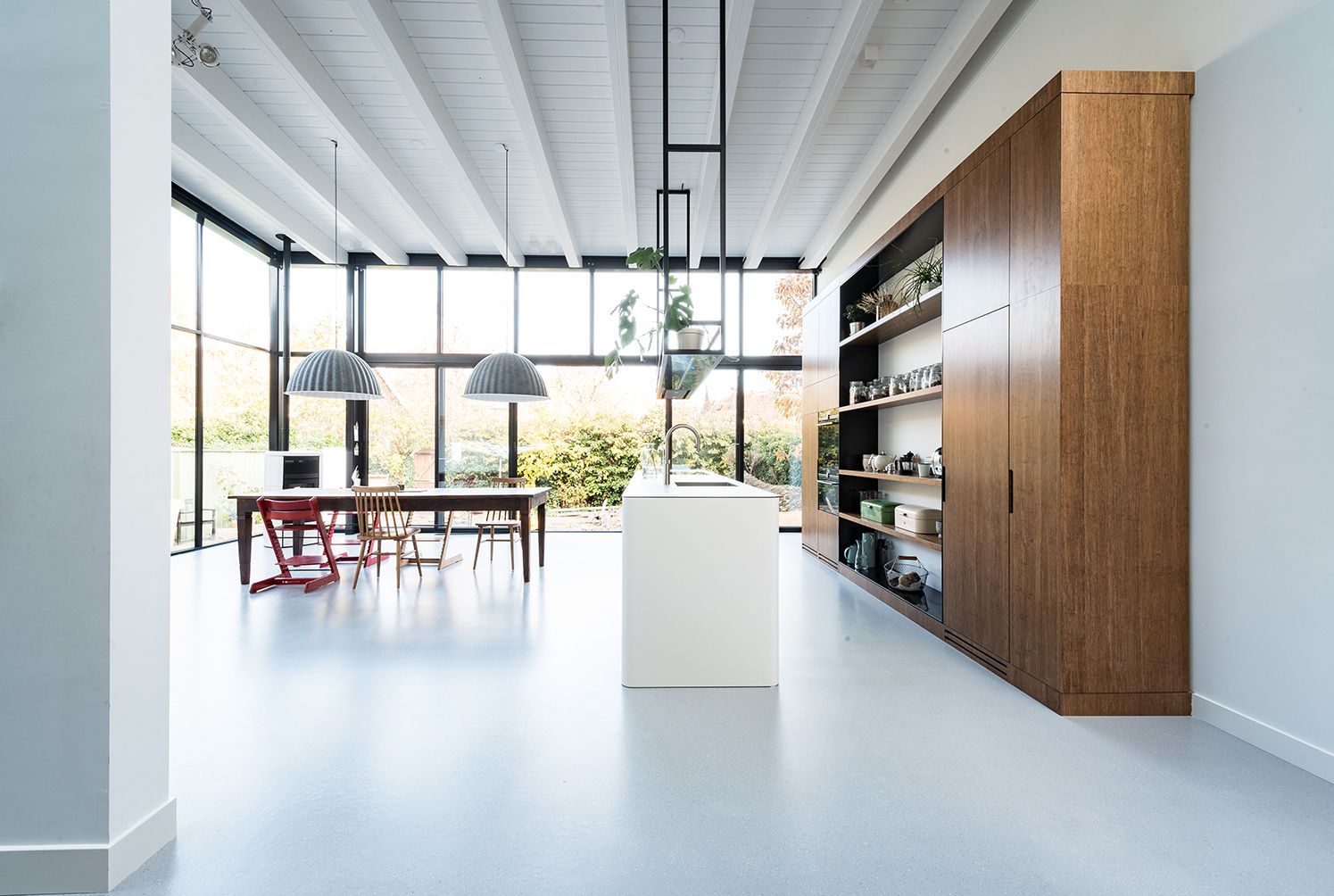 Nieuwendammerdijk Dijkhuis, Dineke Dijk Architecten Dineke Dijk Architecten Cocinas modernas