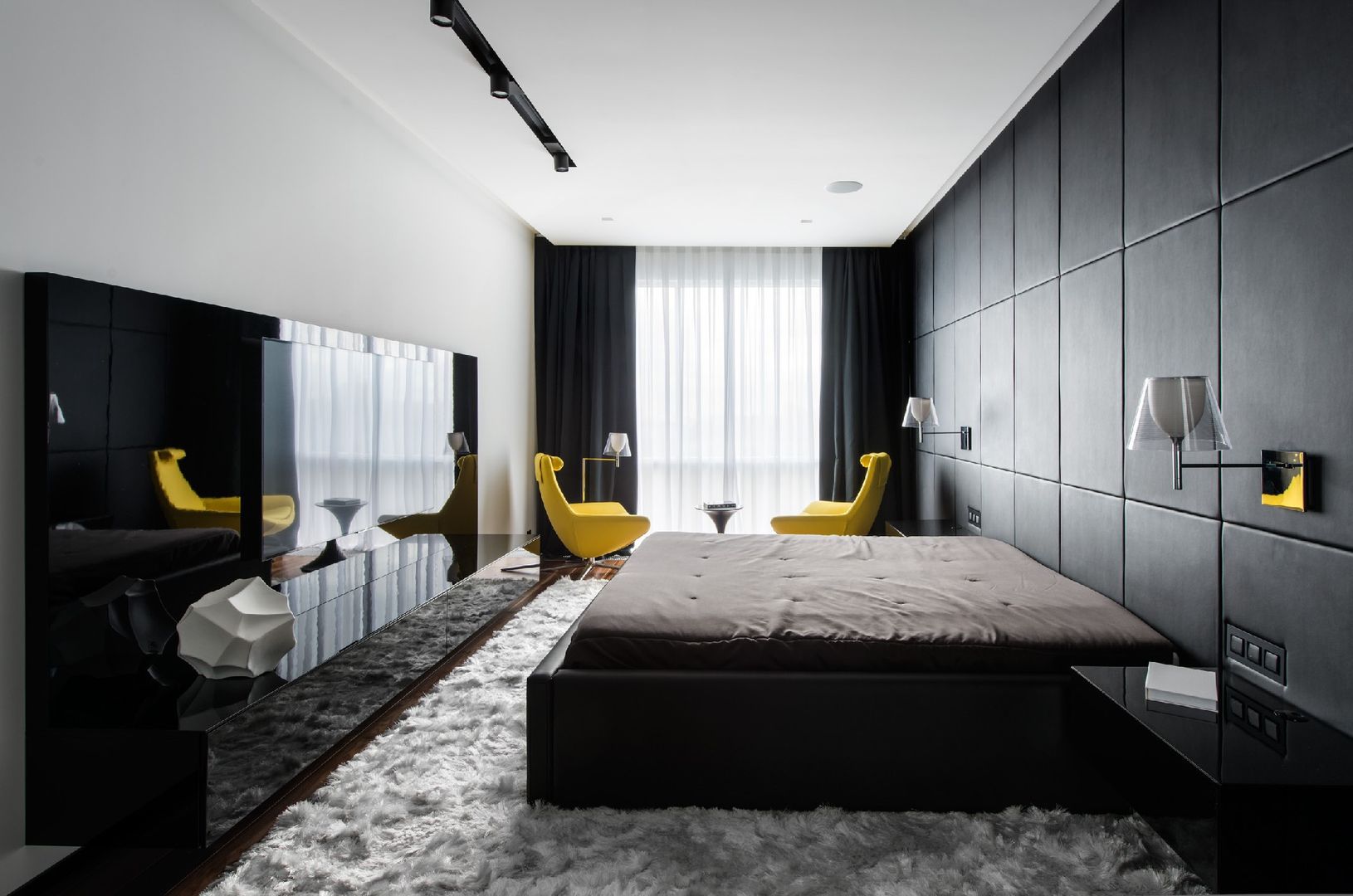 Кутузовская Ривьера II, Geometrix Design Geometrix Design Modern style bedroom