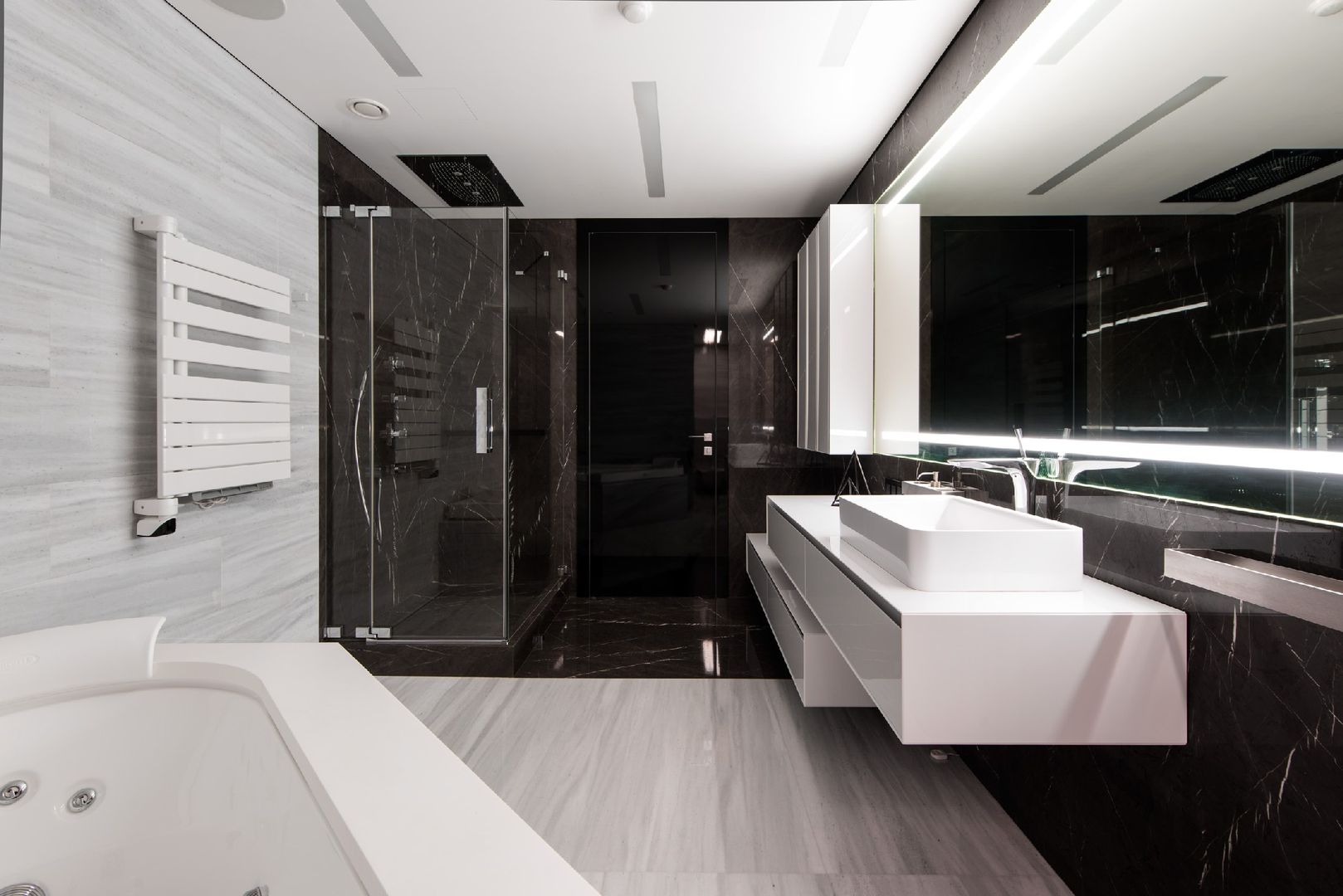 Кутузовская Ривьера II, Geometrix Design Geometrix Design Modern bathroom