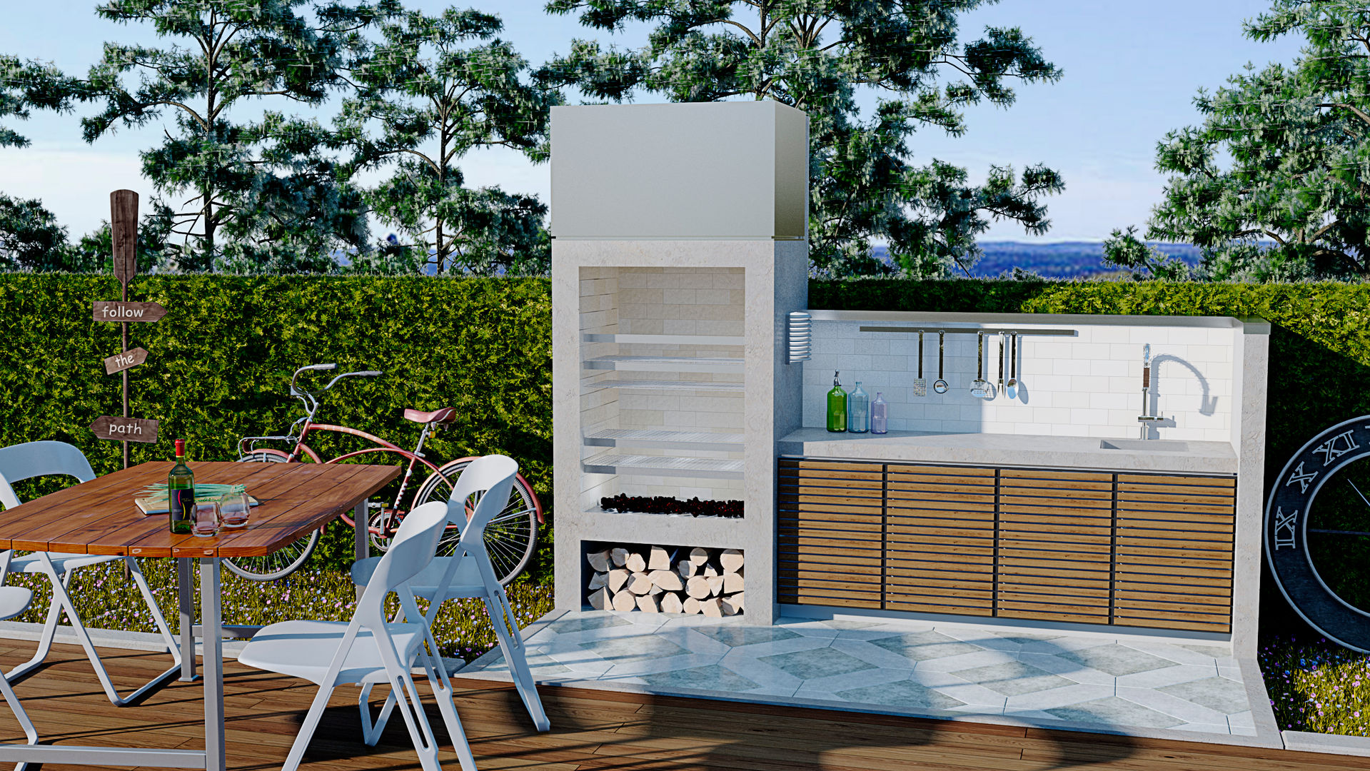 homify Minimalist Balkon, Veranda & Teras