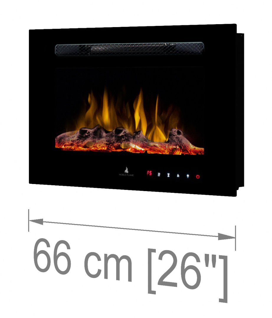 Paris Einbaukamin - Noble Flame Elektrokamin, muenkel design - Elektrokamine aus Großentaft muenkel design - Elektrokamine aus Großentaft Living room Fireplaces & accessories