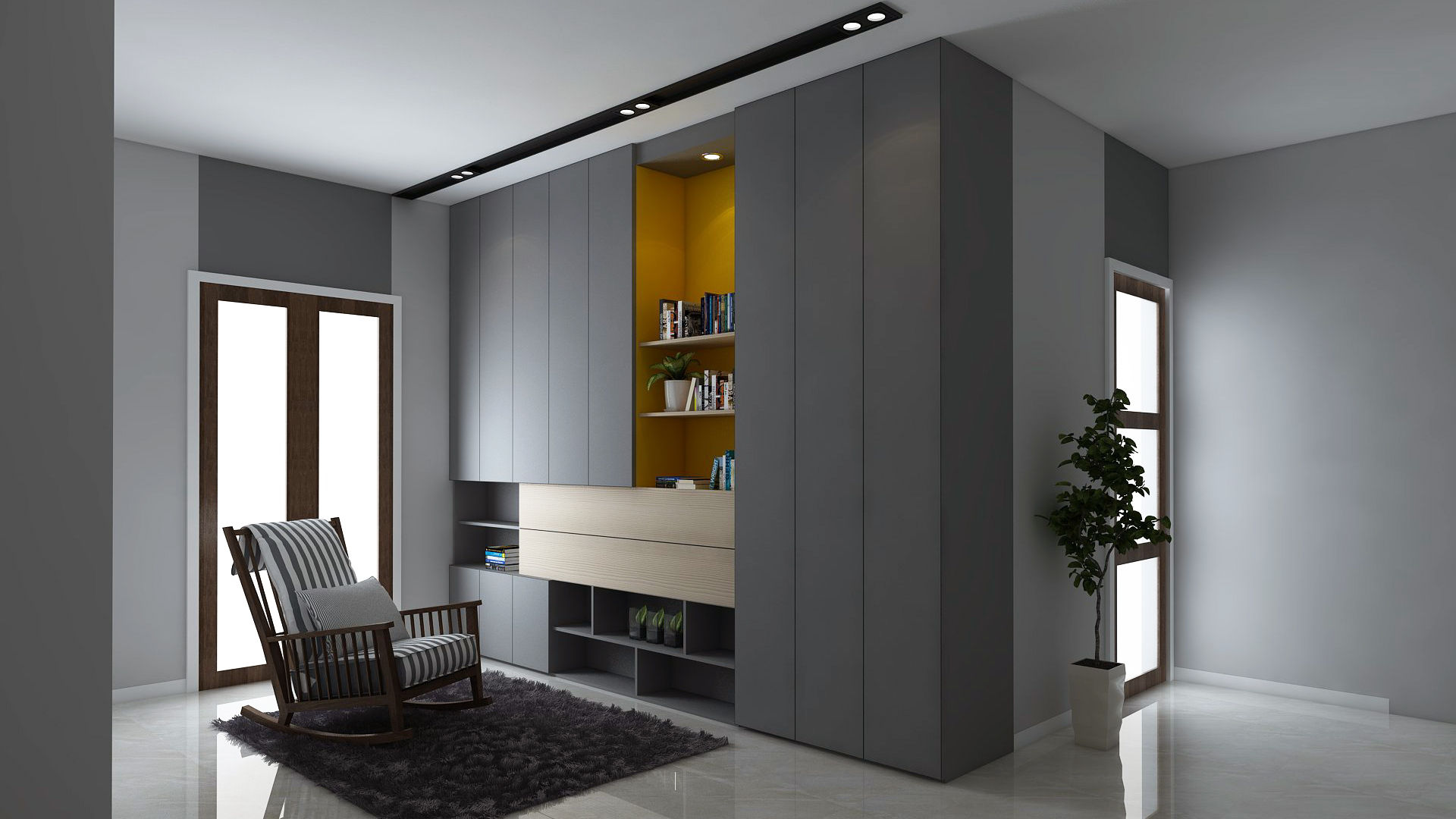 Desain Lemari Pakaian, Arsitekpedia Arsitekpedia Ruang Ganti Modern Wardrobes & drawers