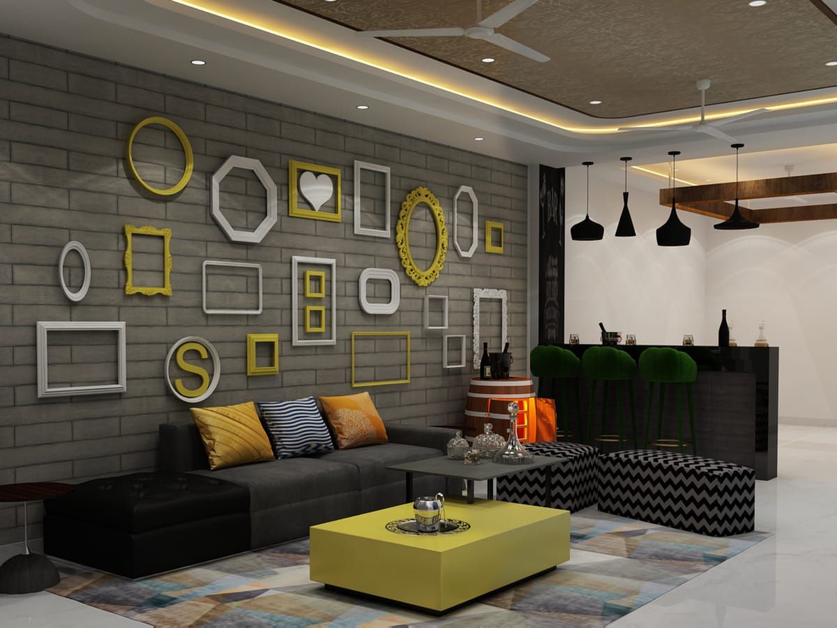 homify Salones de estilo moderno