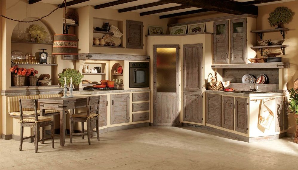 Zappalorto - Giulietta di oggi finitura Pietra, Zappalorto Zappalorto Rustic style kitchen Solid Wood Multicolored