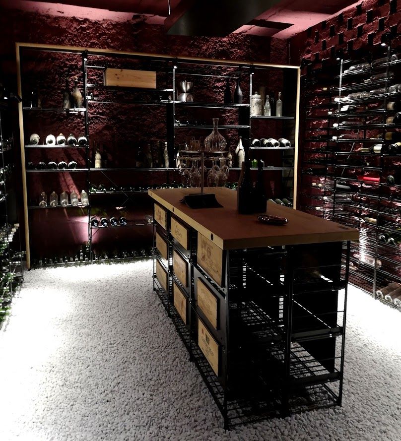 Prima e Dopo...recupero di una cantina, ShoWine ShoWine Bodegas de vino modernas: Ideas, imágenes y decoración