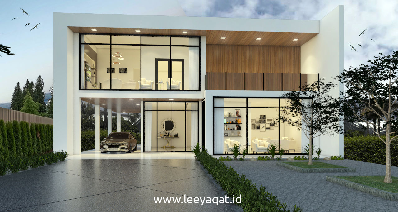 Desain Fasad, PT. Leeyaqat Karya Pratama PT. Leeyaqat Karya Pratama Single family home