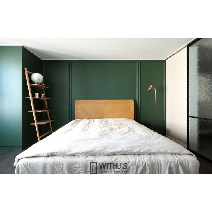 명품인테리어도어 위드지스, WITHJIS(위드지스) WITHJIS(위드지스) Small bedroom Aluminium/Zinc