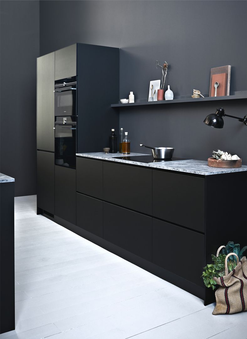 Prato Black, Kvik Keuken, Badkamer & Garderobe Kvik Keuken, Badkamer & Garderobe مطبخ