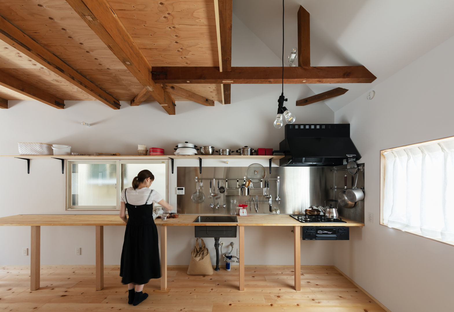 Re：NY, coil松村一輝建設計事務所 coil松村一輝建設計事務所 Minimalist kitchen