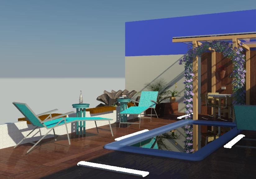 Desenho de uma reforma para área de Piscina , TAFS interiores e 3D TAFS interiores e 3D Modern houses Wood Wood effect Accessories & decoration