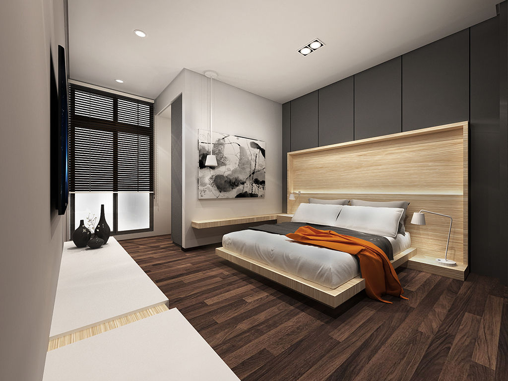 臥室4 竹村空間 Zhucun Design Modern style bedroom