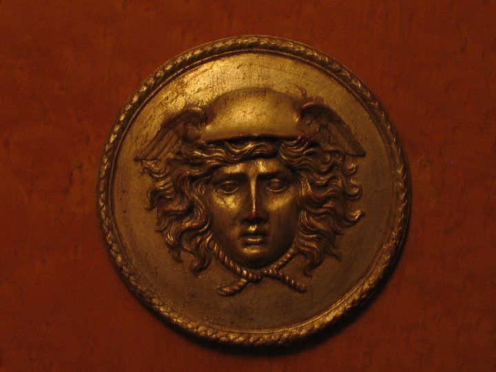 Detail Image of Medallion on cabinetry CKW Lifestyle Associates PTY Ltd Eclectic style media room Solid Wood Multicolored