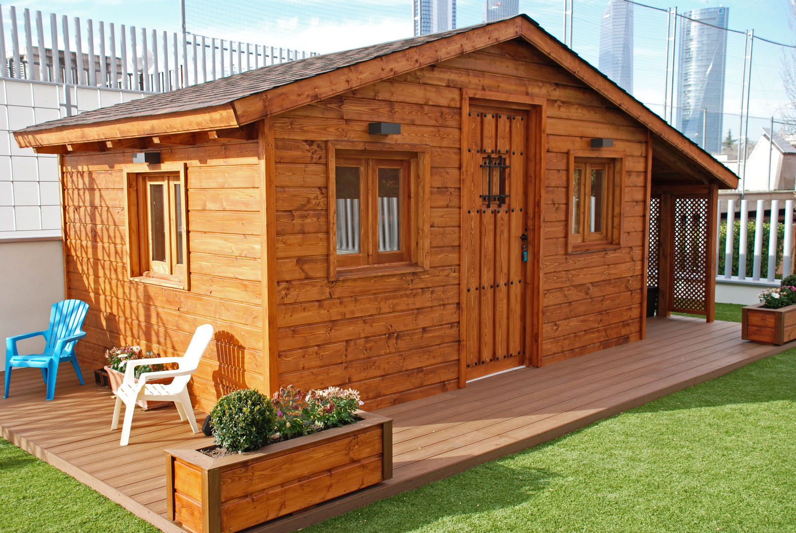 construcción de una casita de madera para niños , Construcción de casetas de Madera en Madrid Construcción de casetas de Madera en Madrid Casa di legno Legno Effetto legno