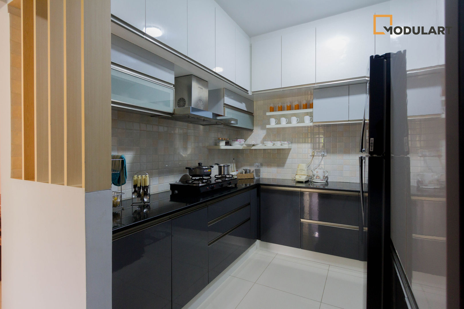 2BHK Modern Home, Modulart Modulart 모던스타일 주방