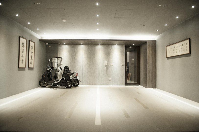 停車空間 勻境設計 Unispace Designs Garage/shed