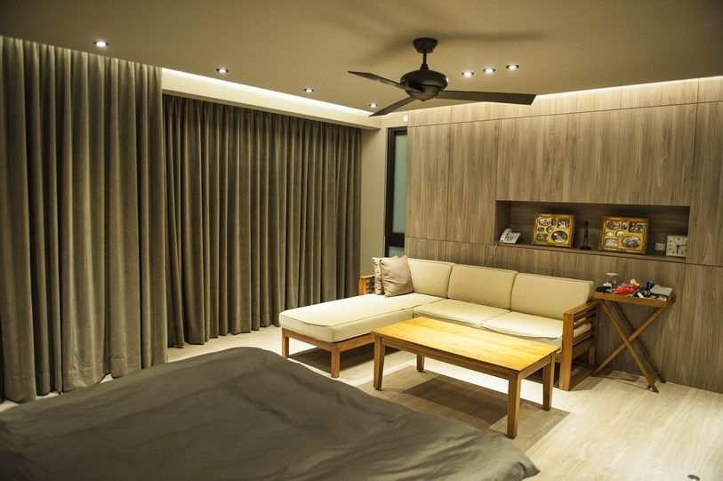 台中西屯大器住宅空間設計案, 勻境設計 Unispace Designs 勻境設計 Unispace Designs Kamar Tidur Modern