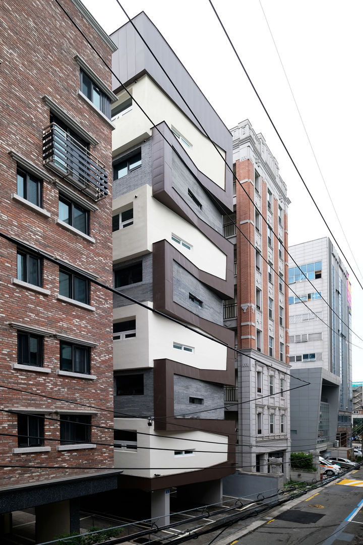 동소문동 오피스텔 더에이트, 오파드 건축연구소 오파드 건축연구소 Modern houses