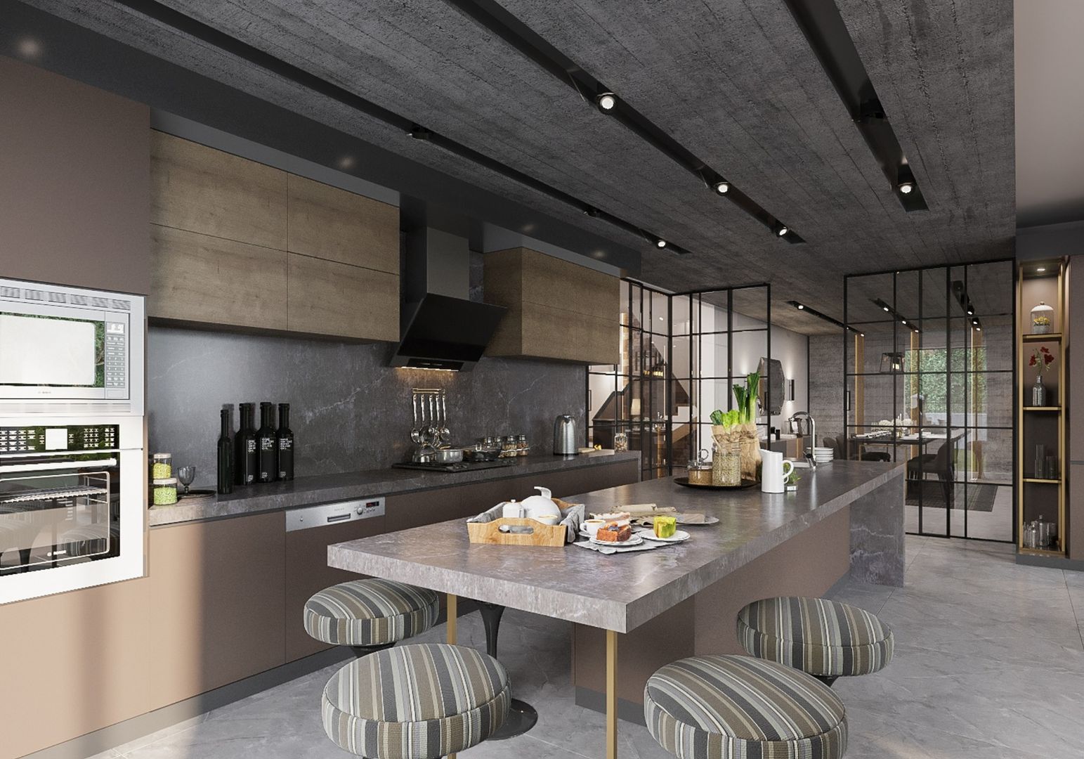 Balıkesir Villa, ANTE MİMARLIK ANTE MİMARLIK Kitchen units