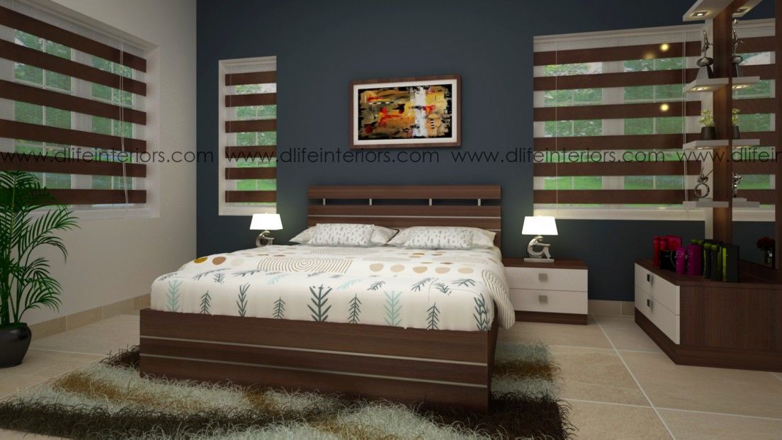 Kerala Home Interior Design Bedroom