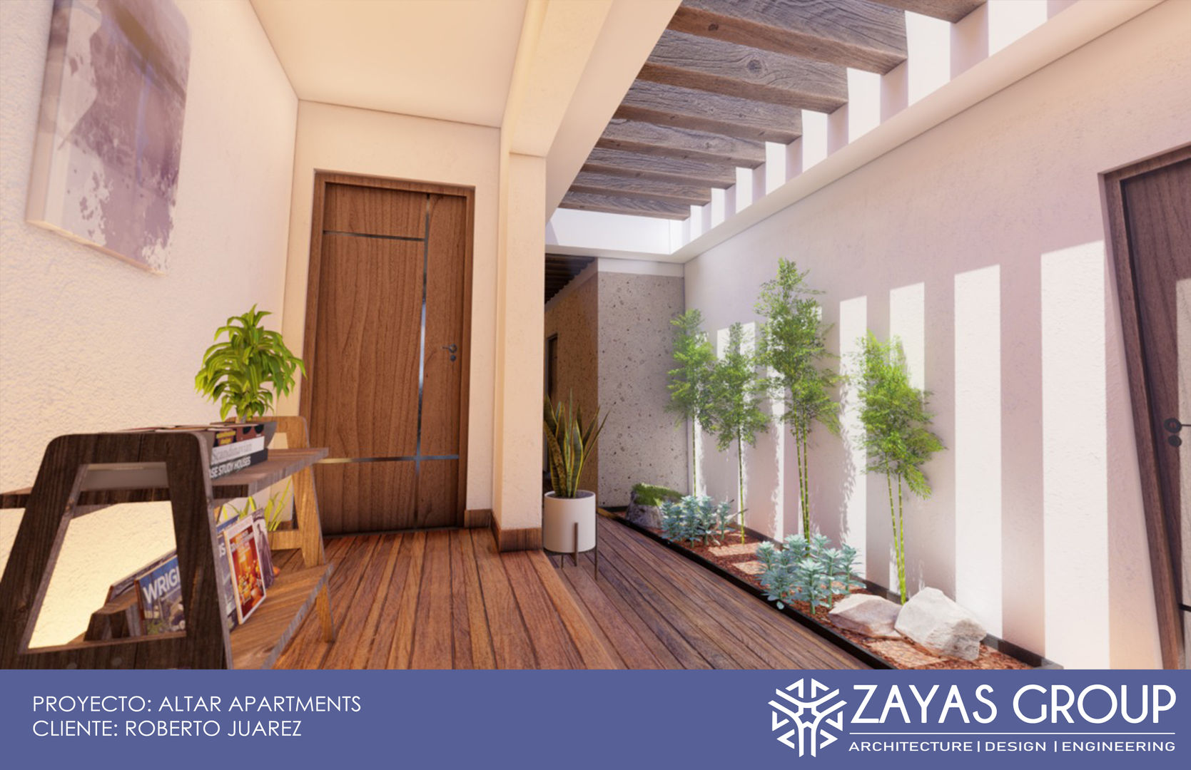 Altar apartments, Zayas Group Zayas Group Modern study/office