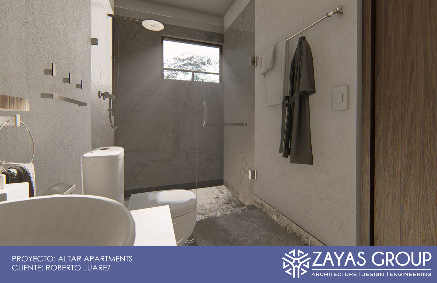 Altar apartments, Zayas Group Zayas Group Modern bathroom