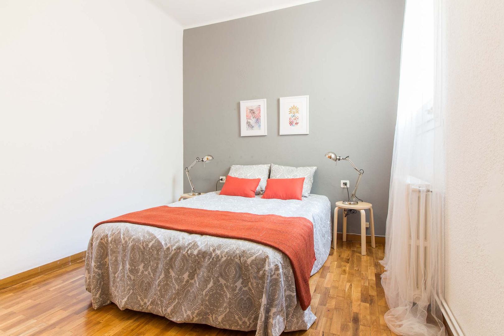 Home staging para la venta de un piso semi-amueblado en Barcelona, Impuls Home Staging en Barcelona Impuls Home Staging en Barcelona Quartos escandinavos